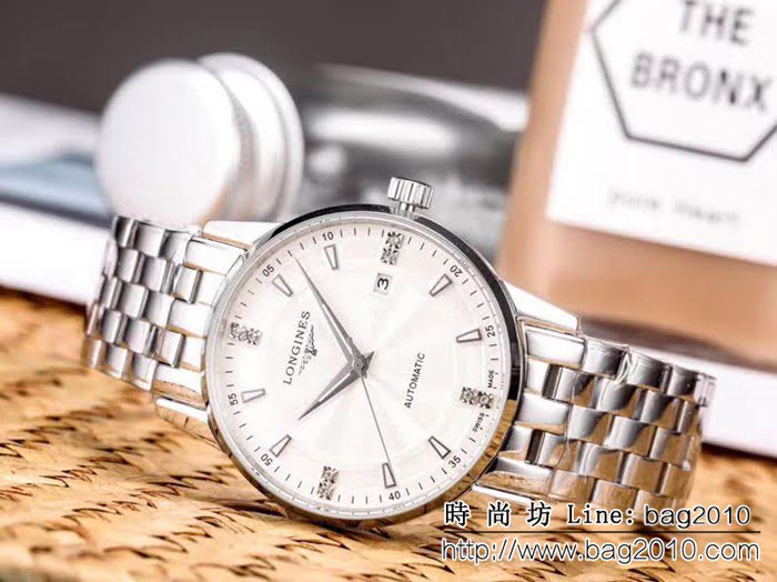 LONGINES浪琴 經典大三針 全自動機械 精品男士腕表 WSS0857